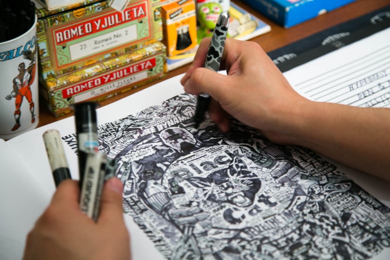 Pen & Paper: 圖形藝術家 Allister Lee