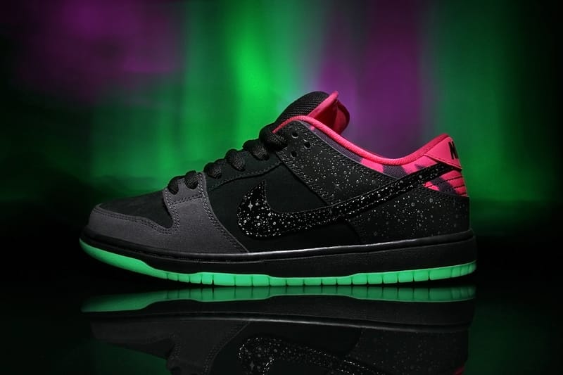 Premier x Nike SB Dunk Low Pro「Northern Lights」聯名配色