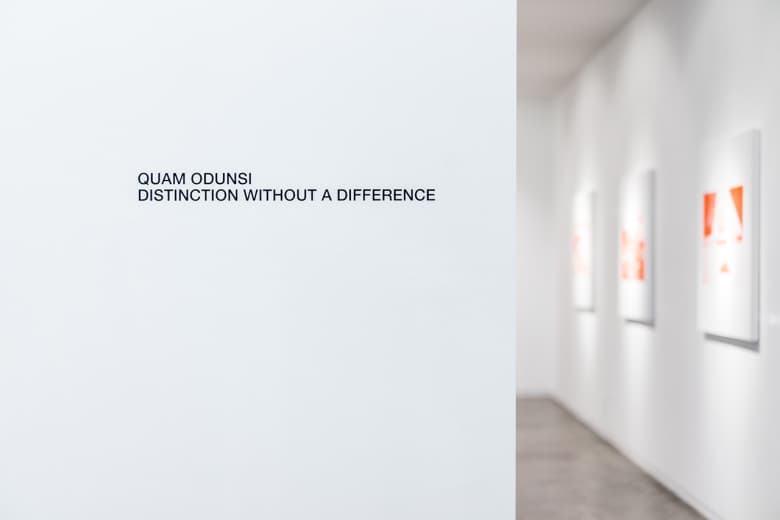 Quam Odunsi「Distinction without a Difference」個人展覽 @ Design Matters 現場回顧