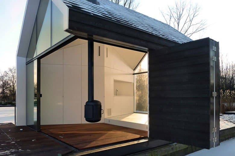 2by4 Architects 打造 Recreational Island House 湖畔住所