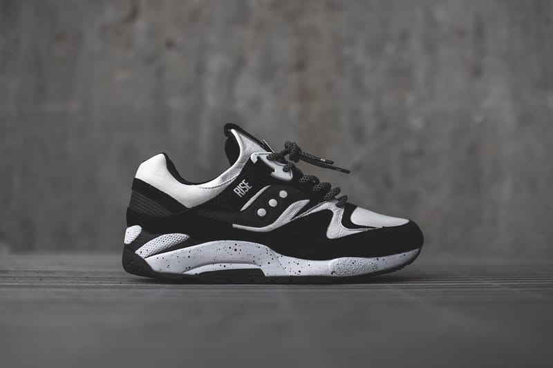 RISE x Saucony Grid 9000「Keys Open Doors」聯名配色