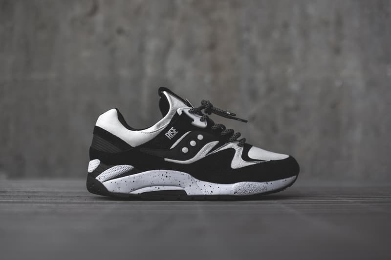 RISE x Saucony Grid 9000「Keys Open Doors」聯名配色