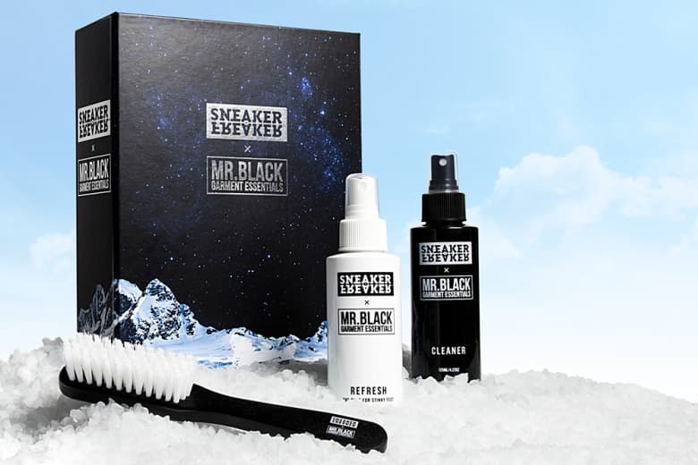 Sneaker Freaker x Mr. Black「Midnight Express」聯名球鞋護理套裝