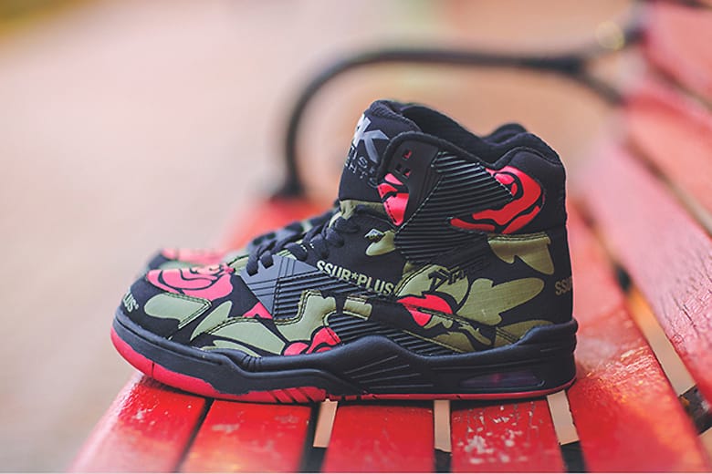 SSUR*PLUS x British Knights 2014 秋冬 Control Hi「Rose Camo」聯名配色