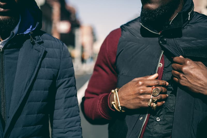Streetsnaps: Joshua Kissi & Travis Gumbs 示範 Armani Exchange Black Edition 別注系列