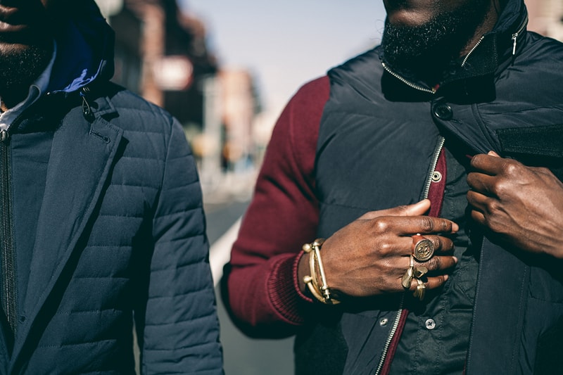 Streetsnaps: Joshua Kissi & Travis Gumbs 示範 Armani Exchange Black Edition 別注系列