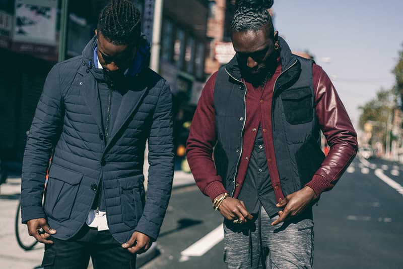 Streetsnaps: Joshua Kissi & Travis Gumbs 示範 Armani Exchange Black Edition 別注系列