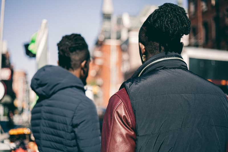 Streetsnaps: Joshua Kissi & Travis Gumbs 示範 Armani Exchange Black Edition 別注系列