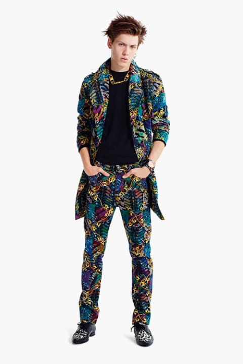 Versus Versace 2015 春夏系列造型搭配 Lookbook