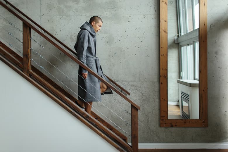 wings+horns Cabin 羊毛長袍