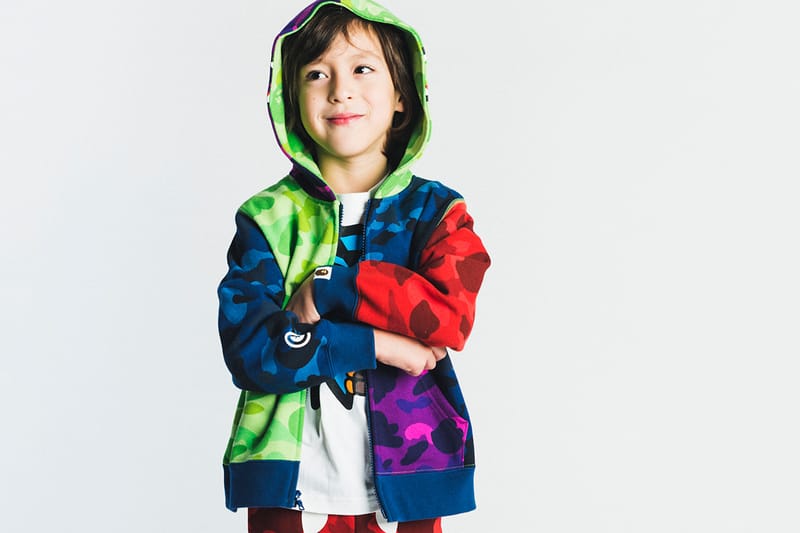 A Bathing Ape 2015 春夏童裝系列造型搭配 Lookbook