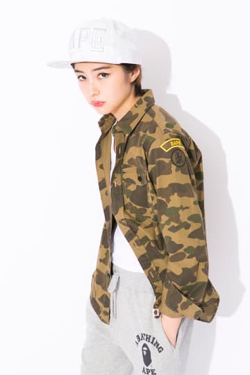 A Bathing Ape 2015 春夏女裝系列造型搭配 Lookbook