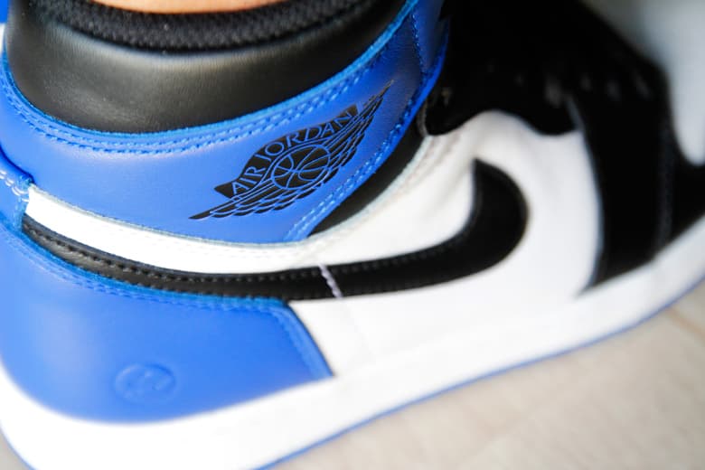 近賞 fragment design x Air Jordan 1 Retro High OG 聯名鞋款