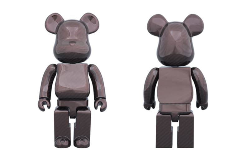 Amirex x Medicom Toy 400% Dry Carbon Red Bearbrick 聯名玩偶