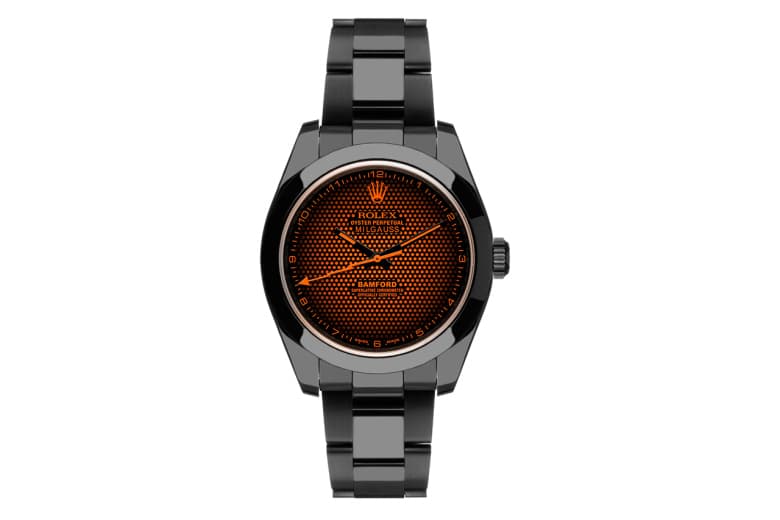 Bamford Watch Department Rolex Milgauss Aftershock 定製腕錶