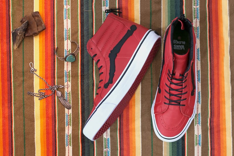 Blends x Vault by Vans 2014 Sk8-Hi Zip LX 「Bone」聯名鞋履