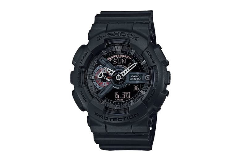 Casio G-Shock 暗黑軍事腕錶系列