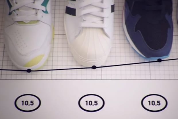 球鞋尺碼測量 App: fittingroom