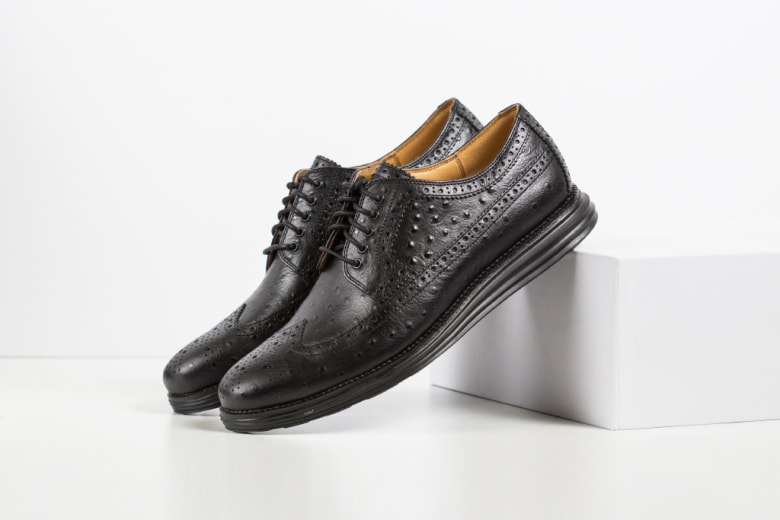 Cole Haan Lunargrand Long Wingtip Ostrich 系列