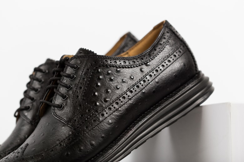 Cole Haan Lunargrand Long Wingtip Ostrich 系列