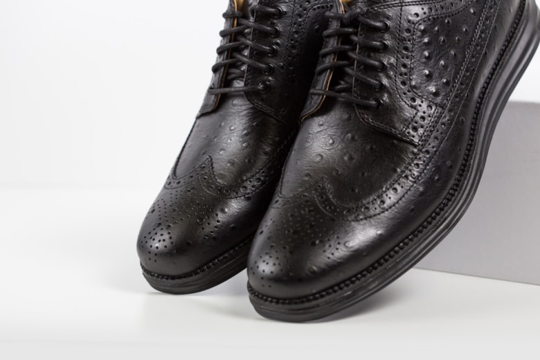 Cole Haan Lunargrand Long Wingtip Ostrich 系列