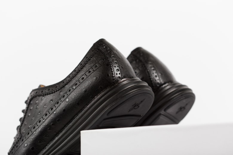 Cole Haan Lunargrand Long Wingtip Ostrich 系列