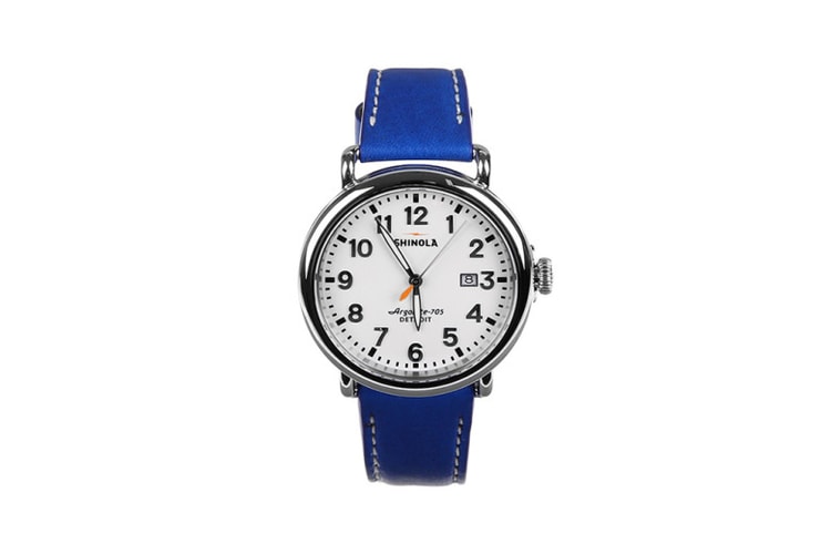 colette x Shinola Blue Runwell Watch 聯名限定腕錶