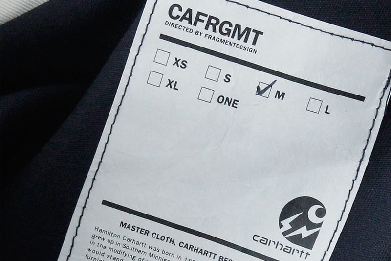 fragment design & Carhartt WIP 2014 秋冬「CAFRGMT」聯乘系列預覽圖曝光