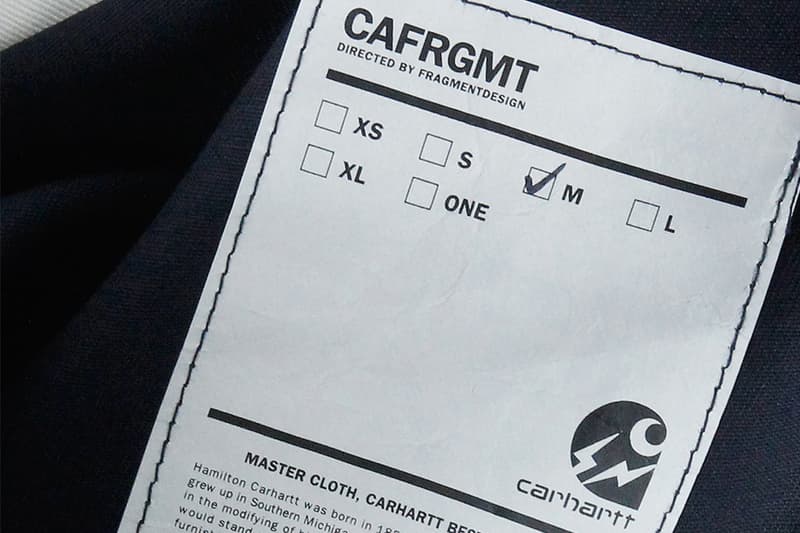 fragment design & Carhartt WIP 2014 秋冬「CAFRGMT」聯乘系列預覽圖曝光
