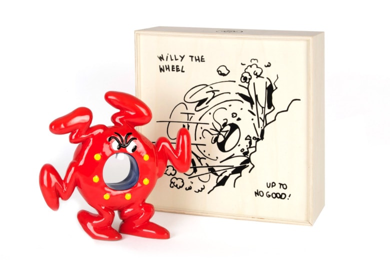Horfee x Case Studyo「Willy the Wheel」 聯名雕塑