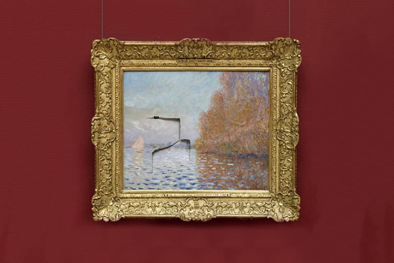 男子因蓄意破壞莫奈名畫而被判入獄