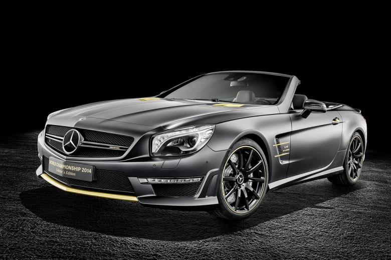 Mercedes-Benz SL 63 AMG 2014 F1 世界冠軍收藏版