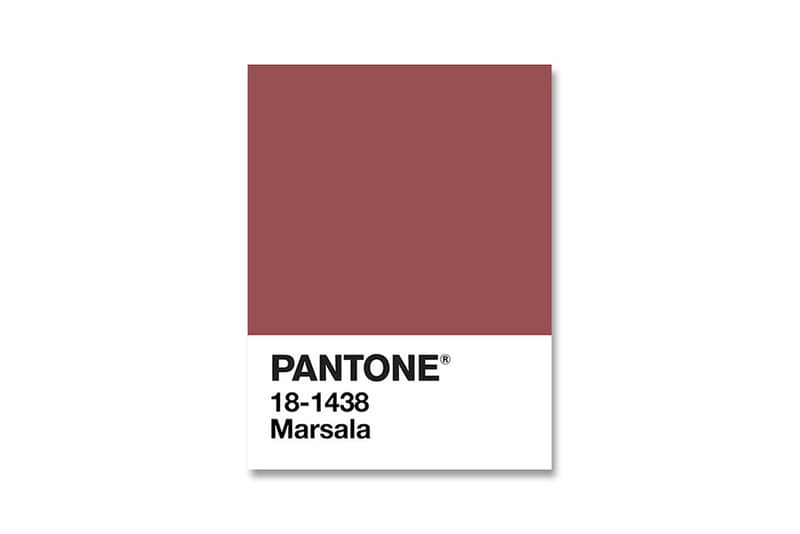 Pantone 公佈 2015「年度流行色」- Marsala 瑪薩拉酒紅