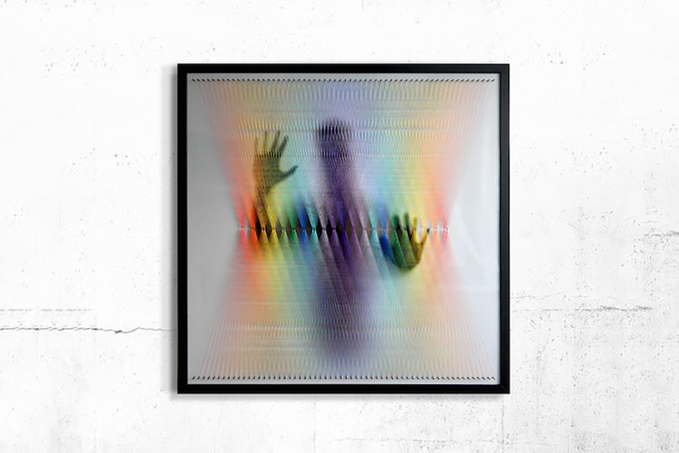 San Pierre 利用織線打造最新藝術作品