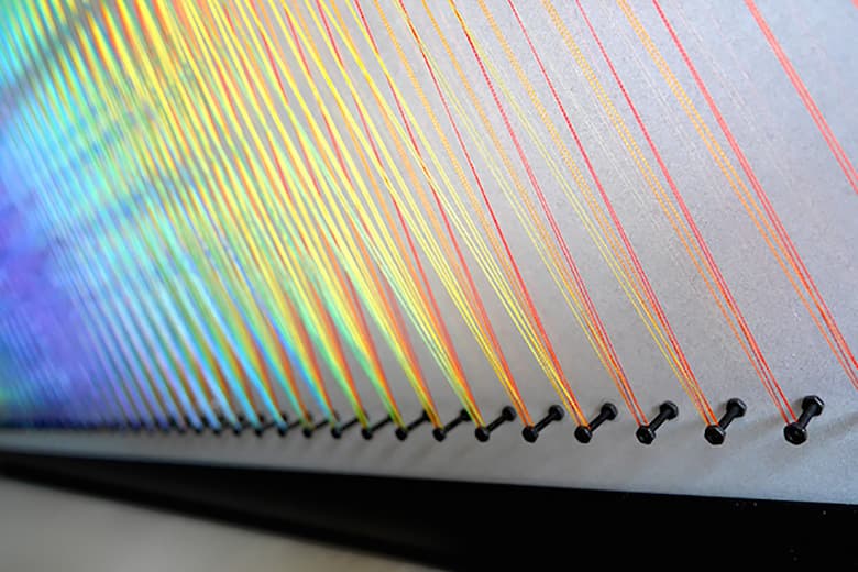 San Pierre 利用織線打造最新藝術作品