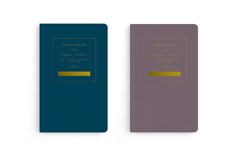 Tim Coppens, Robert Geller, Band of Outsiders x Public - Supply 聯名限量筆記本