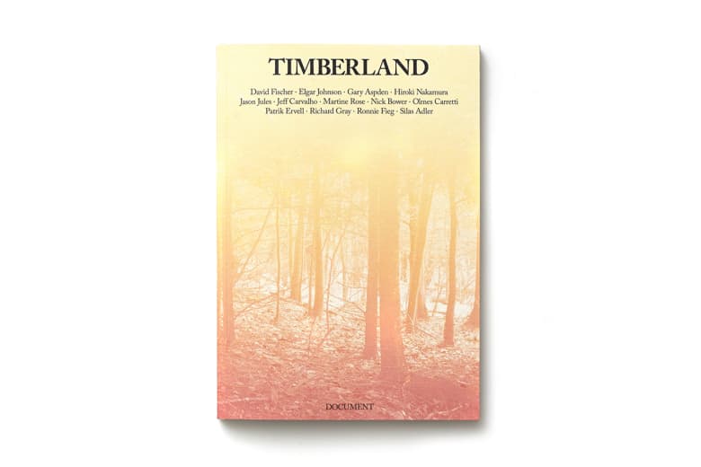 Timberland 與 Document 合作打造 40 週年紀念書籍