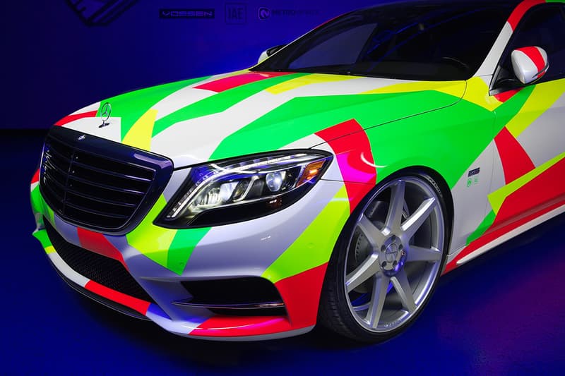 Vossen Wheels 與 MetroWrapz 聯手打造 Mercedes Benz S550「Product Placement」別注車款  @ Art Basel Miami