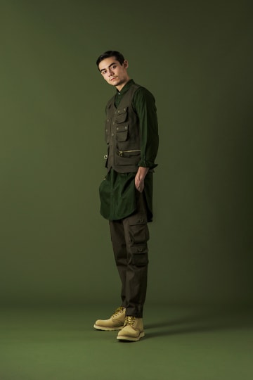 wisdom 2015 春夏系列「Guerrilla Tactics」造型搭配 Lookbook