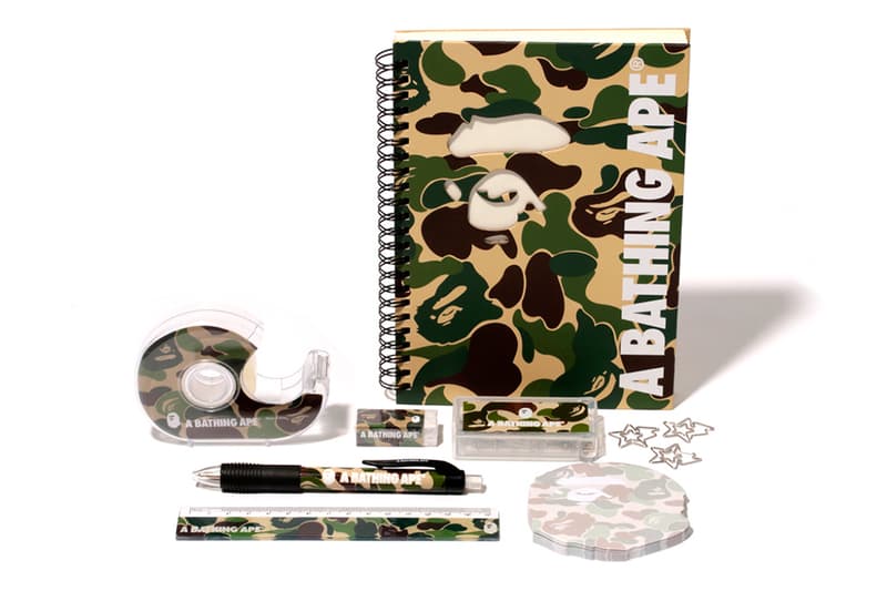 A Bathing Ape ABC 文具套裝