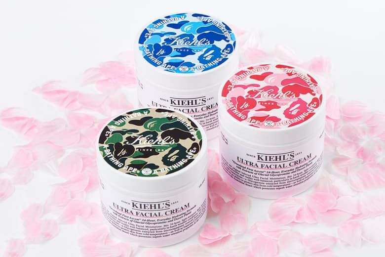 A Bathing Ape x Kiehl’s 2015 慈善聯名保濕面霜