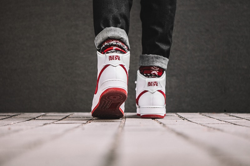 細覽 Nike Air Force 1 High「NAI KE」別注配色設計
