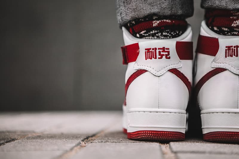 細覽 Nike Air Force 1 High「NAI KE」別注配色設計