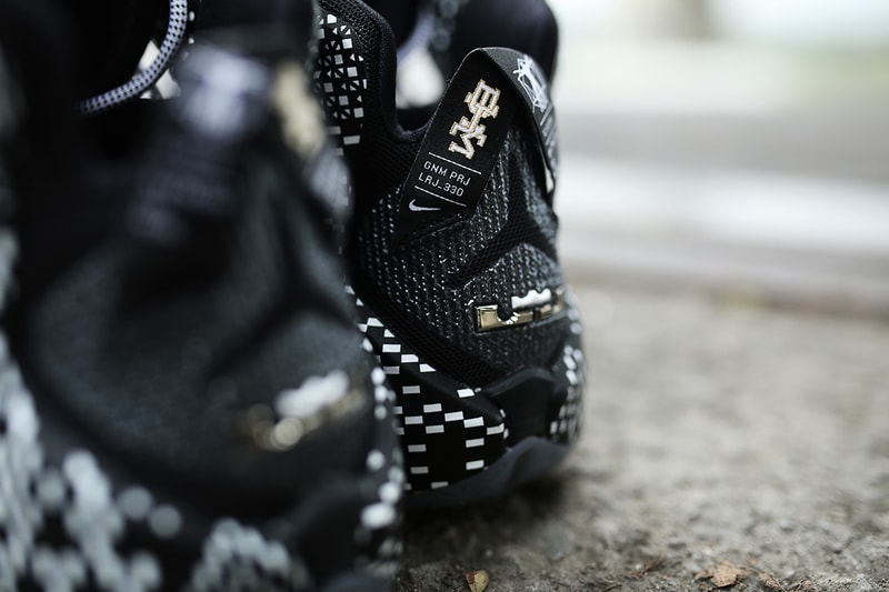 近賞 Nike LeBron 12「Black History Month」配色設計