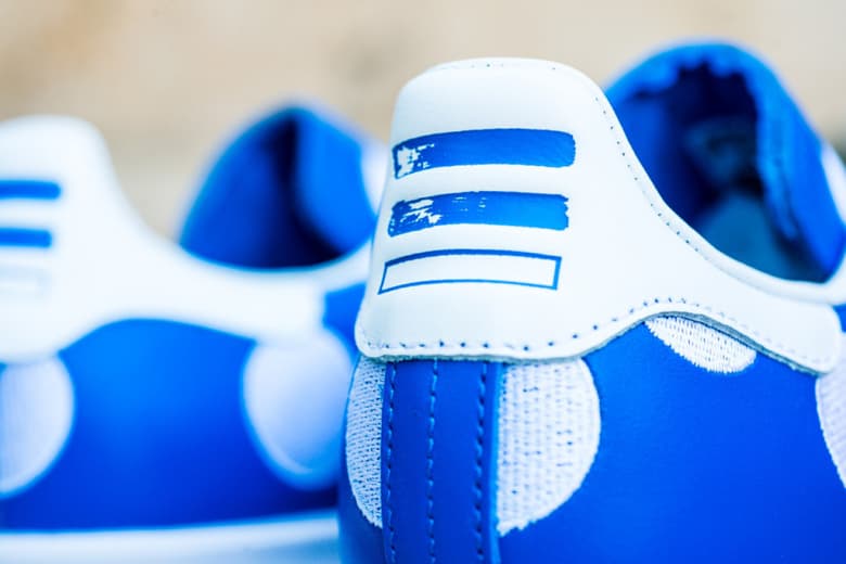 近賞 Pharrell Williams x adidas Originals Consortium「Big Polka Dots」聯名 Stan Smith 藍色版本