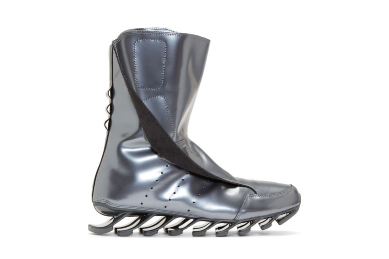 adidas by Rick Owens Gunmetal Edition Springblade 聯名靴款