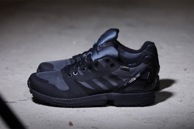 adidas ZX Flux Weave OG GORE-TEX「All Black」配色設計