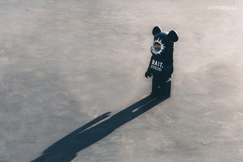 BAIT x Medicom Toy「Headshot」1000% Bearbrick 聯名玩偶
