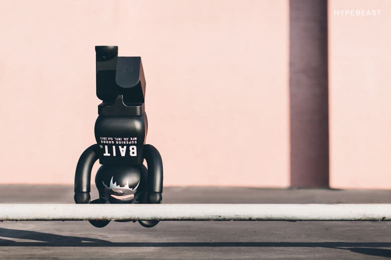 BAIT x Medicom Toy「Headshot」1000% Bearbrick 聯名玩偶