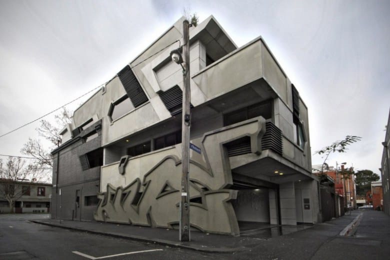 ITN Architects 與藝術家合作塗鴉建築